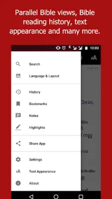 Malayalam Audio Bible (ERV) android App screenshot 1